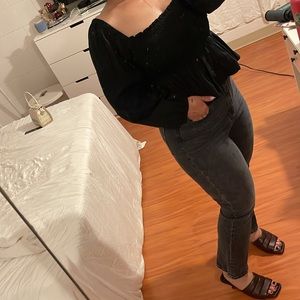 Hudson Holly High Waist Crop Bootcut Jeans